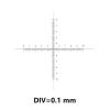 Microscope Accessories Kit DIV 0.1 Mm Eyepiece Micrometer for Microscope Calibration Graticule Ruler 10x10 CAT907 C7 Measuring Scales Microscope Slides (Color : Diameter 26 mm) view 4