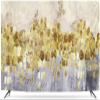 Wcxixo Golden Forest/Sunny Landscape Dust/TV Cover 32/37IN Sunblock TV Cloth/Computer Cover Desktop/Wall Hanging/Curved Screen/Cover, Bedroom/Home Decoration view 1