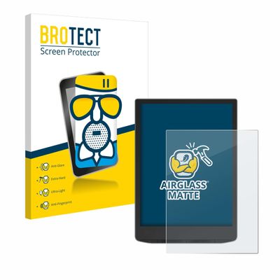 BROTECT Anti-Glare Glass Screen Protector Matte Compatible with Pocketbook InkPad Color 3 - Anti-Scratch 9H Protection Film