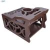 DEEJAY LED TBH1D3EQBNTOYOTA DJL One Din Two EQ Brown Paint Toyota Stylish Wooden Controller Case for Mobile Competitions view 2