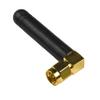 HQRP 2-Pack SMA Male 46MM GSM GPRS 433MHz Antenna 2DBI Compatible with Wireless Bluetooth RF Transceiver Module Serial RS232 Megasquirt/Adaptronic view 3