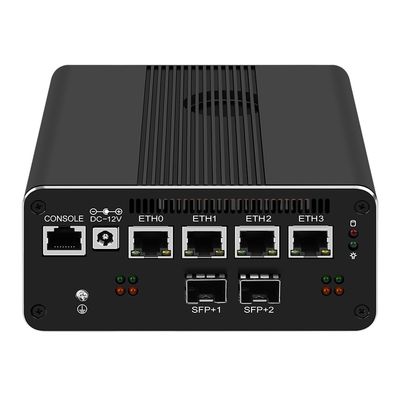 MOGINSOK 10GbE SFP+ Mini PC Micro Firewall Appliance,Intel Pentium Gold 8505 64GB DDR5 1TB PCIE SSD 4xIntel I226-V 2.5GbE 2*Intel 10Gb Network Card Firewall Home Server/Router 1xConsole