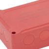 Almencla 500A Marine Bus Bar Busbar Box Big Power Distribution Block for Ship Direct Replaces, Red view 2