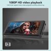 Gavigain MP3 Player with Bluetooth and WiFi 4.0 Inch Music Player Full Touch Screen 2050mAh Portable Digital Music Player with Speaker Digital Audio Player for Android(Black) view 3