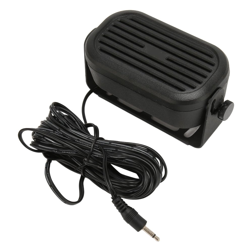 Mini Portable 3.5mm Jack 5W Speaker for ICOM IC 2730 ID 5100 ID 4100 IC 7100 IC 718 IC 2300H for Ham Radio for Mobile Transceiver for Radio Car Radio External Speaker