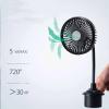 Car Fan Bus Cup Holder USB Speeds Cool Air for Trucks Car Fan Car Cup Holder for Lorry Automobile Vehicle Cooling Fans view 3