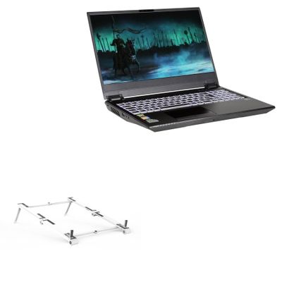 BoxWave Stand and Mount Compatible with NEXOC GB5 - Pocket Aluminum Stand 3-in-1, Portable Multi Angle Viewing Riser - Metallic Silver