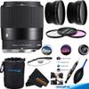 Sigma 30mm f1.4 Contemporary DC DN Lens for Sony E with Sunshine Photo Basic Bundle - 4 Years USA Manufacturer Warranty view 1
