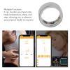 Fockety Smart Ring Health for Women & Men, Smart Health Ring Fitness, Continuously Records Sleep Quality, Heart Rate, Temperature, Oxygen and Pedometer (NO 18) view 4
