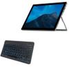 BoxWave Keyboard Compatible with Alldocube iWork 20 - SlimKeys Bluetooth Keyboard - with Backlight, Portable Slim LED 7 Colors - Jet Black view 1