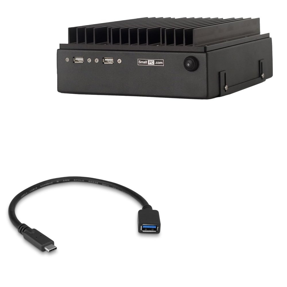 BoxWave Cable Compatible with Small PC SD240/ML - USB Expansion Adapter, Add USB Connected Hardware to Your Phone