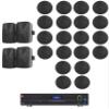 Audiosavings Bundle: (1) JBI VMA1240 Commercial 240W 70v Bluetooth Mixer/Amplifier Bundle with (4) Rockville WET-7020B 5.25" 70V Wall Speakers, (20) Rockville CCL5T 5" Ceiling Speakers (25 Items) view 1