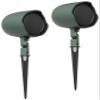 Audiosavings Bundle: (3) Pair JBI GSF3-GN 3" Landscape Ground Stake or Wall Mount 70v Commercial Speaker view 3
