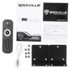 Audiosavings Bundle: Pair JBI SLP12/T-WH Sleek Low-Profile On Wall Mount 3" 70v Commercial Speakers Bundle with Rockville RCS80-1 60 Watt 70v Restaurant Amplifier/Bluetooth Receiver (2 Items) view 3