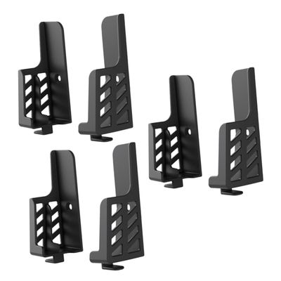 Uonlytech 3pcs Double Slot Wall Bracket for Tablets Mobile Phones Phone Holder for Hand Stand Bracket