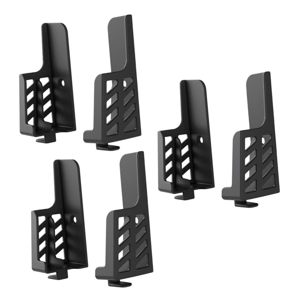 Uonlytech 3pcs Double Slot Wall Bracket for Tablets Mobile Phones Phone Holder for Hand Stand Bracket
