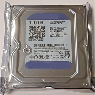 1 TB SATA WD10EZEX-07M2NA1 7200rpm 64MB HDD 3.5" Hard Drive