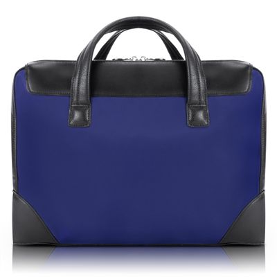 17" Nylon Dual Compartment Laptop Briefcase