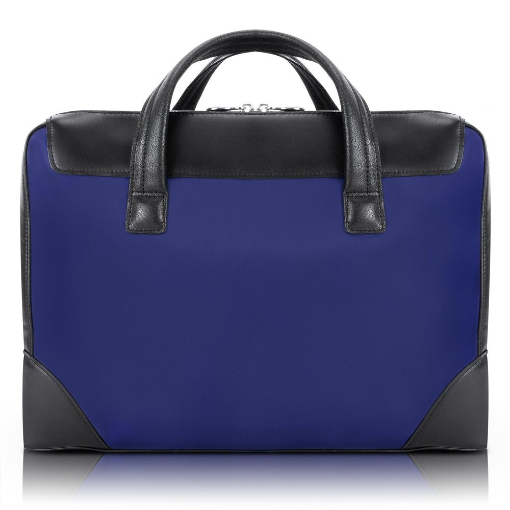 17" Nylon Dual Compartment Laptop Briefcase