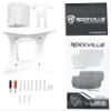 Audiosavings Bundle: (1) JBI VMA1120 Commercial/Restaurant 120W 70v Bluetooth Mixer/Amplifier, 5 Inputs Bundle with (10) Rockville WET-D4 White Dual 4" Indoor/Outdoor Commercial 70V Speaker (11 Items) view 4