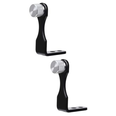 Uonlytech 2pcs Binoculars Telescope Bracket Mount Holder Full Metal Tripod Connector Anodic Treatment