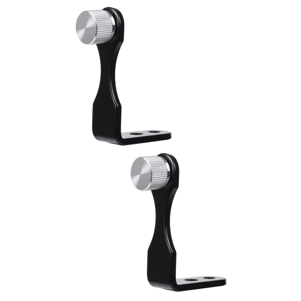 Uonlytech 2pcs Binoculars Telescope Bracket Mount Holder Full Metal Tripod Connector Anodic Treatment
