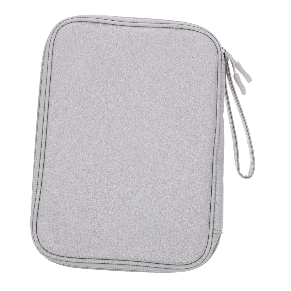Electronic Organizer Storage Bag Double Zipper Case for Travel Cable Management Durable and Spacious Design for Chargers Earphones and Accessories