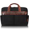 17" Nylon, Two-Tone, Dual-Compartment, Laptop & Tablet Briefcase view 1