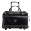 15" Leather Fly-Through Checkpoint-Friendly Patented Detachable -Wheeled Ladies' Laptop Briefcase view 1