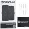 Audiosavings Bundle: (1) JBI CSMA1120 120w Commercial 70v Amplifier Mixer 4 Restaurant/Bar/Cafe Bundle with (2) 2 Rockville WET-6525W 6.5" 70V Indoor/Outdoor Wall Speakers in White (3 Items) view 3