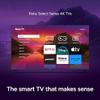 Roku Smart TV  43-Inch Select Series 4K HDR RokuTV with Roku Enhanced Voice Remote, Brilliant 4K Picture, Automatic Brightness, & Seamless Streaming  Live Local News, Sports, Family Entertainment view 2