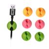 PartyKindom 6pcs Wire Hider Cord Management System Clip Cable Clips for Desk Wall Table Home Office view 1