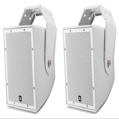 Audiosavings Bundle: (2) JBI AWC62 6.5" 120 Watt Indoor/Outdoor 70V Surface Mount Commercial Speaker