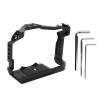 Aluminum Alloy Cage with 1/4 3/8in Screw Hole, Camera Cage for EOS R8, 1/4in Threads, for & for Arri Location, for Vlogging Video Shooting Filmmaking view 1
