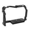 Aluminum Alloy Cage with 1/4 3/8in Screw Hole, Camera Cage for EOS R8, 1/4in Threads, for & for Arri Location, for Vlogging Video Shooting Filmmaking view 2