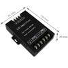 Depyequ RGBW High Speed Power Repeater 32A PWM Signal 4CH Channels for 5050 2835 RGBW LED Lights Strip DC5-24V (RGB Amplifier 45A) view 3