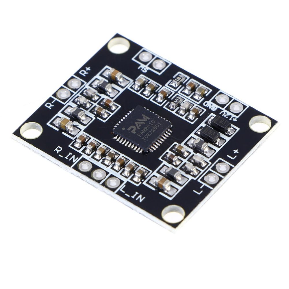 Uonlytech 10w Dual Miniature Digital Stereo Amplifier Board Compact Design Dual Channel Dc for DIY Audio Projects