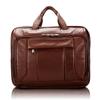 15" Leather Fly-Through Checkpoint-Friendly Laptop Briefcase view 1