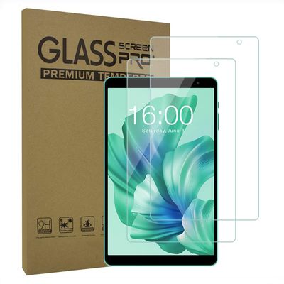 AIJAKO 2-Pack Tablet Screen Protector for TECLAST P85T Android 13 Tablet 8 Inch, Tempered Glass Film, Anti-Scratch 9H Hardness
