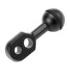 NATEFEMIN 1 Inch Ball to Head Clip Arm, YS Head Adapter Arm Underwater Photography Light System Connector for Diving Strobe view 1