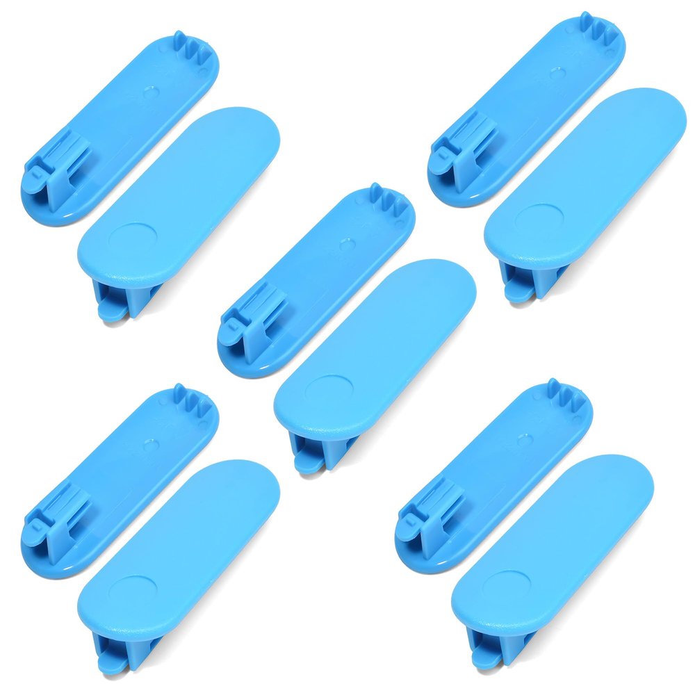 PMLN7220AR Belt Back Clip for Motorola Talkabout T400 T402 T460 T461 T465 T480 T500 T600 T605 Two Way Radio Walkie-Talkie (Pack of 10 Blue)