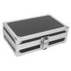 Aluminum Case Durable Heavy Duty Large Capacity for Toiletries & Crafting Tools Metal Strap Reinforcement Portable Storage Box Tool Organizer view 2