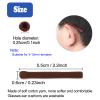 Omnful Upgrade Soft Knitting Cotton Glasses Ear Cushion, Eyeglasses Temple Tips Sleeve Retainer, Anti-Slip Elastic Eyeglasses Ear Grips for Glasses Sunglasses- Eye glasses Ear Cushions (2pairs Pink) view 2