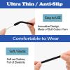 Omnful Upgrade Soft Knitting Cotton Glasses Ear Cushion, Eyeglasses Temple Tips Sleeve Retainer, Anti-Slip Elastic Eyeglasses Ear Grips for Glasses Sunglasses- Eye glasses Ear Cushions (2pairs Pink) view 3