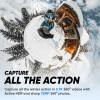 Insta360 X3 Snow Kit (New Version) - 360 Action Camera with 5.7K 360 Active HDR Video, 4K Single-Lens Camera, Waterproof, FlowState Stabilization, 2.29" Touchscreen, AI Editing, Wintersports view 3