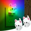 DORESshop Owl Night Light with Cat Night Light for Kids view 2