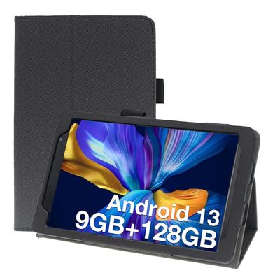 AIJAKO Tablet Case for DOOGEE T20 Mini/DOOGEE T20 Mini Pro 8 Inch Tablet, Premium PU Leather Folio Folding Stand Protective Case Cover with Hand Strap Magnet for DOOGEE T20 Mini/DOOGEE T20 Mini Pro