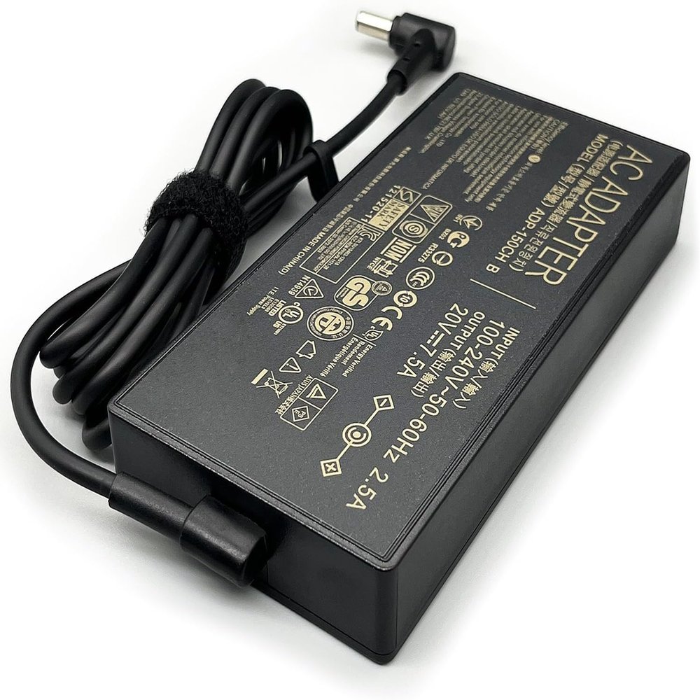 150W 20V 7.5A AC Adapter ADP-150CH B Compatible for ASUS Charger A18-150P1A TUF Gaming Laptop FA506 FA706 FX505GT FX705GT TUF Gaming FX705GM ROG Strix Scar III G531GD Power Supply