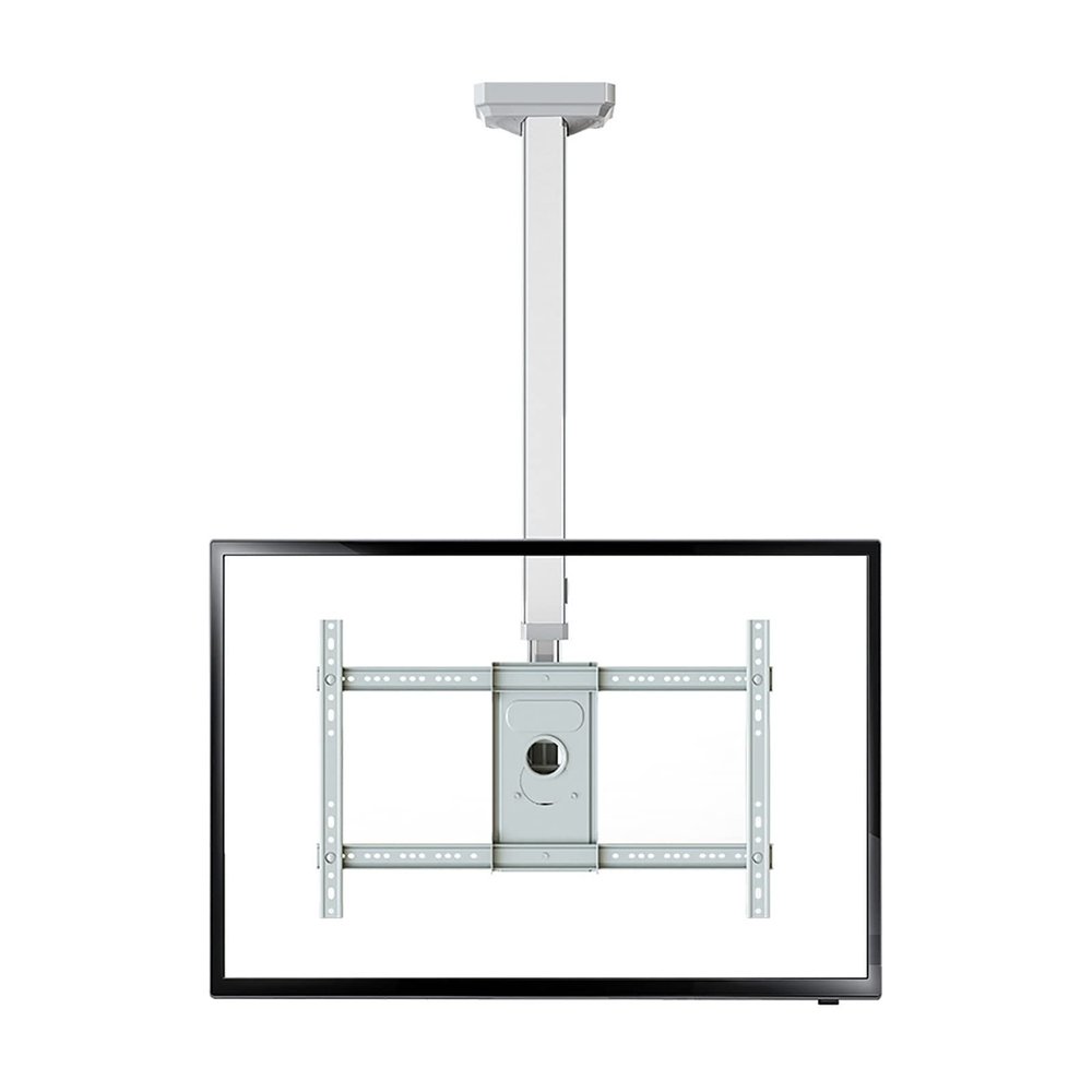 TV Ceiling Mount, 4 Level Adjustment & Height Adjustment Ceiling TV Bracket, Fits Most LED and Plasma Flat Screen Display 40 to 65 Inch TV Bracket
