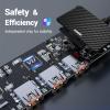 oditton 4in 1 USB Hub, USB 3.2 Hub, USB Splitter Multiport Adapter 10Gbps Data Hub with 1.6ft/50cm Extended Line for MacBook Air/Pro, iMac, Dell Desktop, HP Desktop, Surface, Tesla Model 3, Mobile HDD view 3